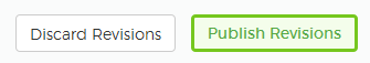 Discard of Publish Revisions